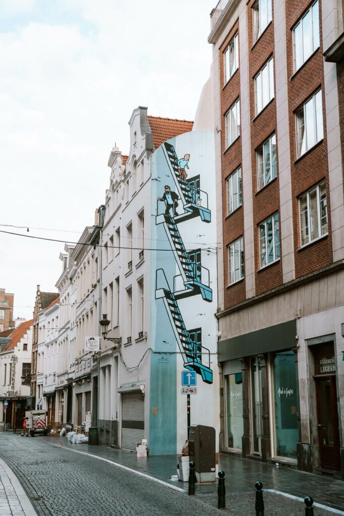 exploring the streets of Brussels in a day