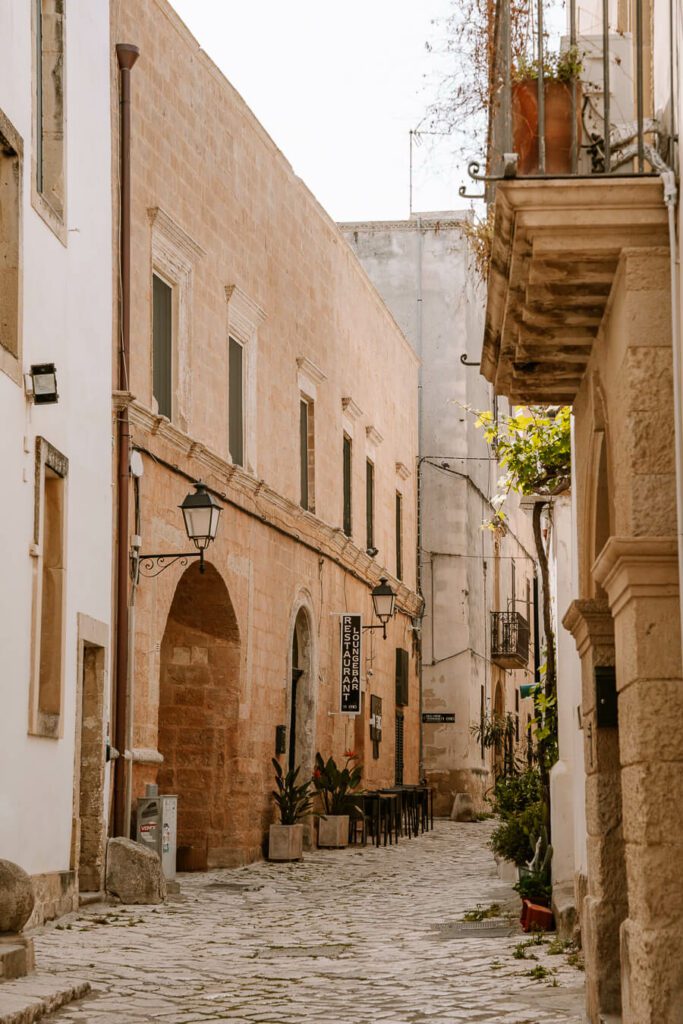 streets of Otranto Puglia