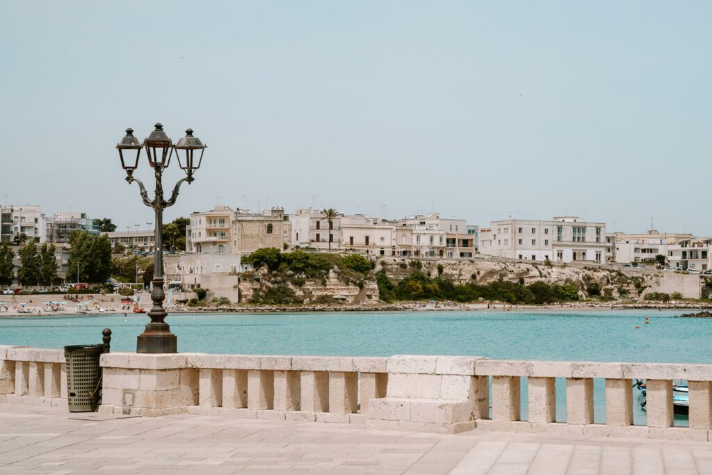 lungomare in Otranto Puglia