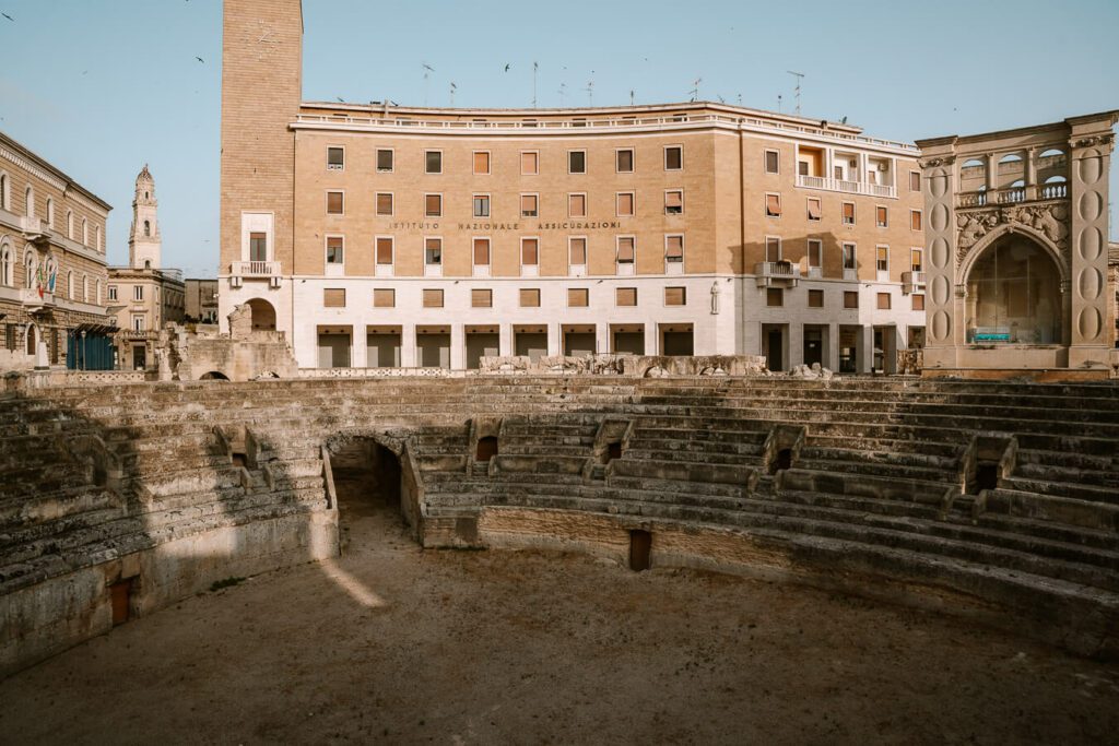 Visit the Ampitheatre of Lecce, top things to do in Lecce