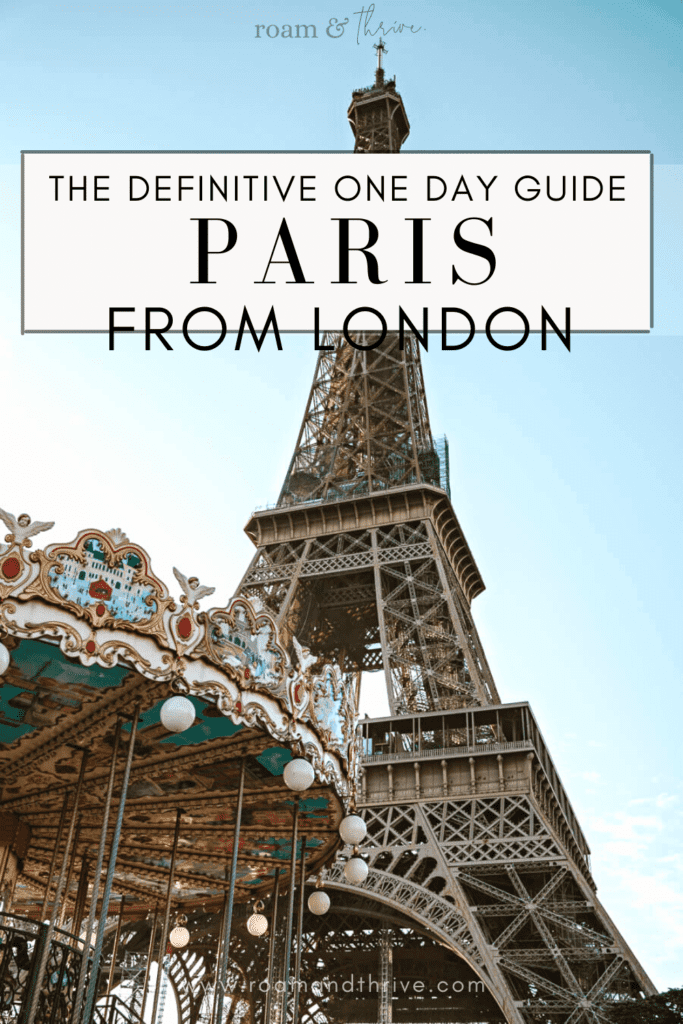 One day in Paris from London