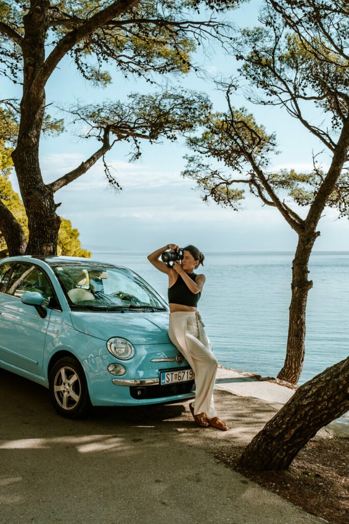 woman with Discover Cars rental in Croatia, 7 days in Croatia Itinerary