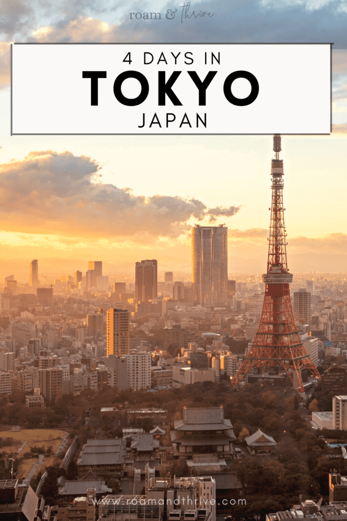 tokyo itinerary 4 days