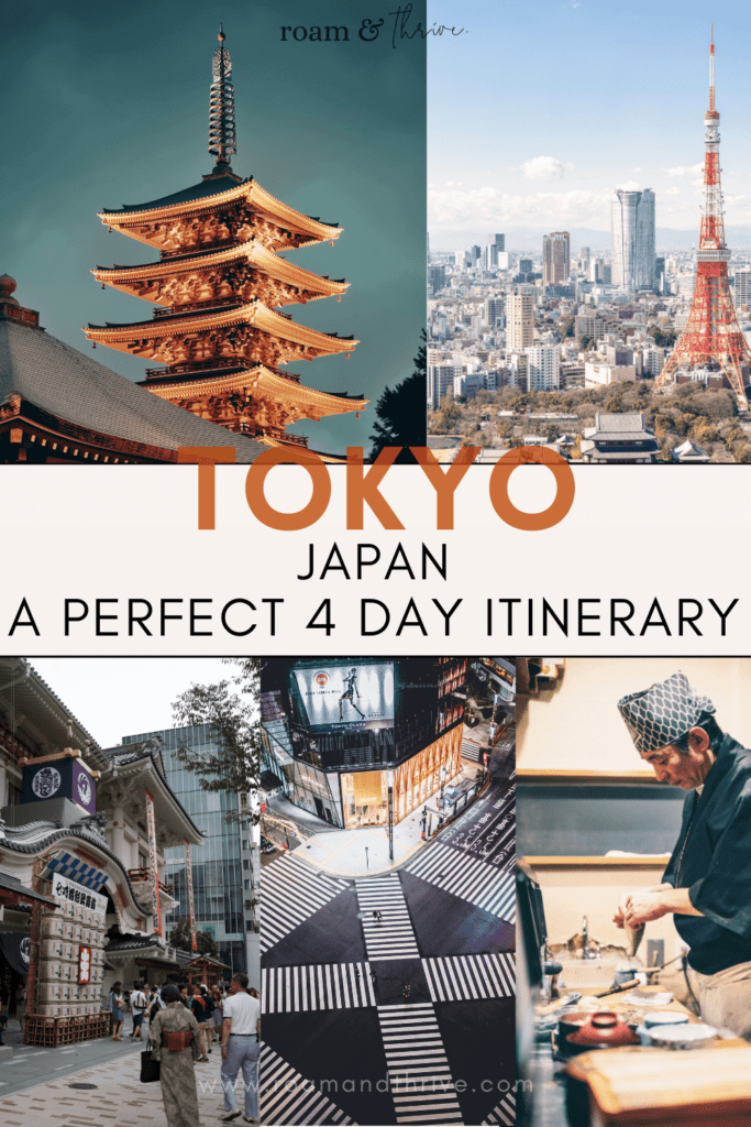 tokyo itinerary 4 days