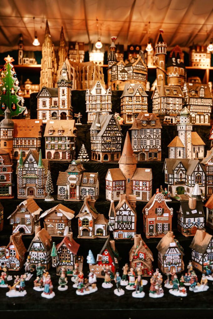 Christmas ornaments at Cologne christmas market
