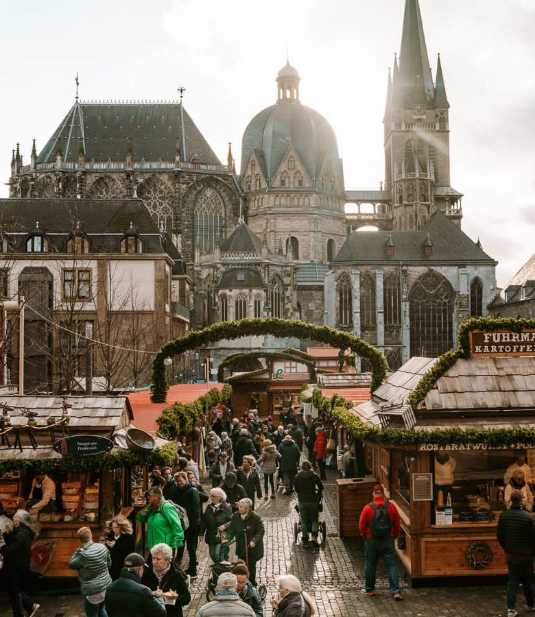 Aachen Christmas market Germany