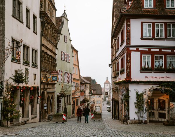 Rothenburg ob der tauber at christmas