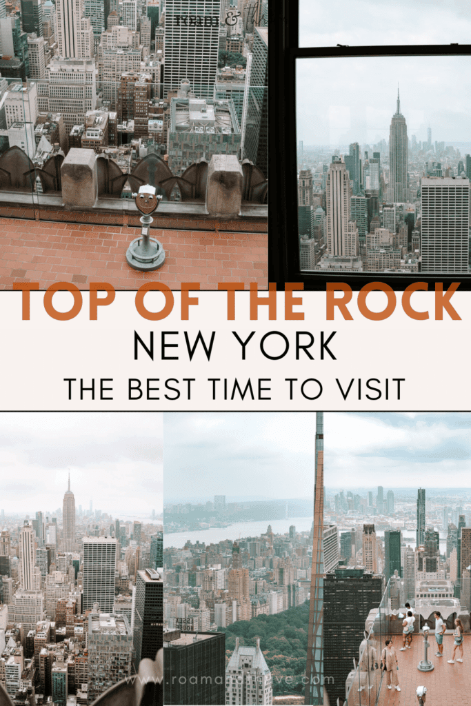 best time to visit top of the rock NYC