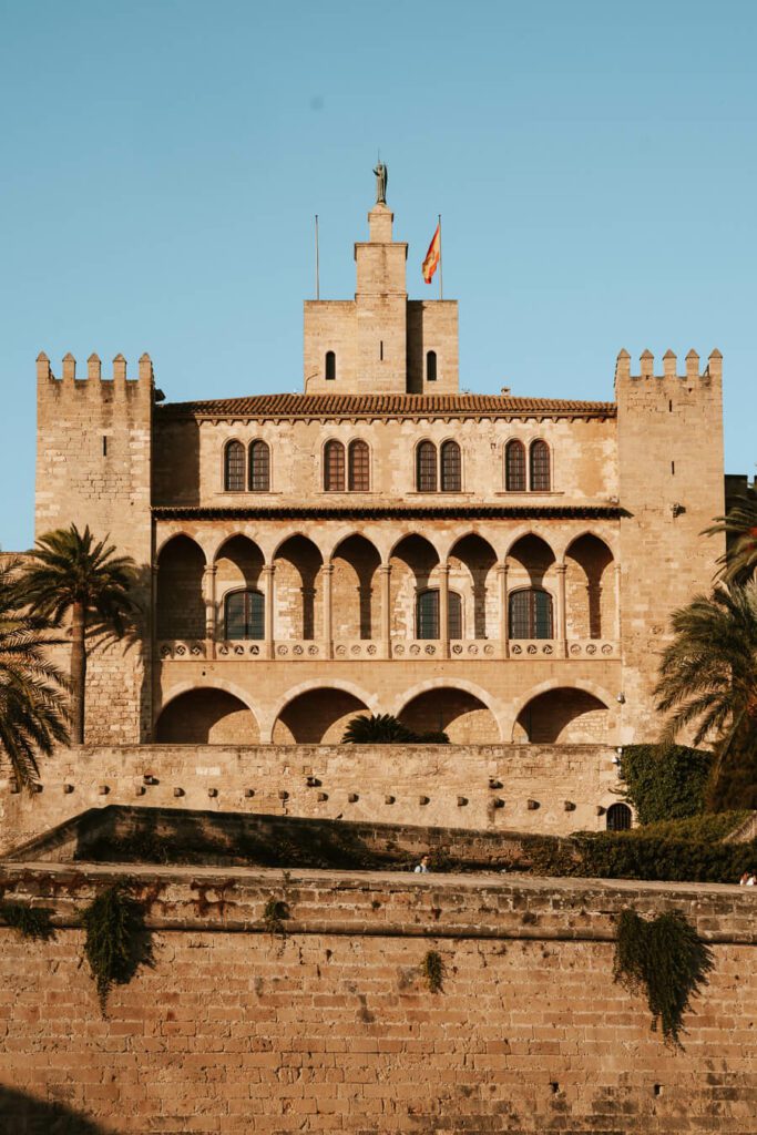 Royal Palace of Almundaina, one of the best things to do in Palma Spain