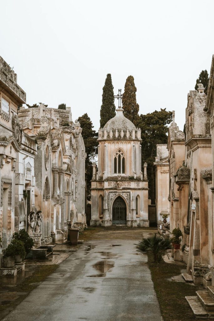 Lecce cemetery, one of the best things to do in Lecce 