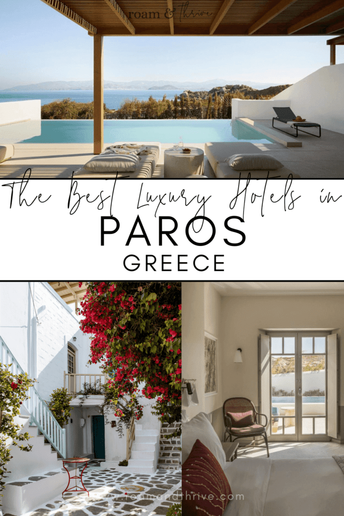 best luxury hotels in Paros Greece