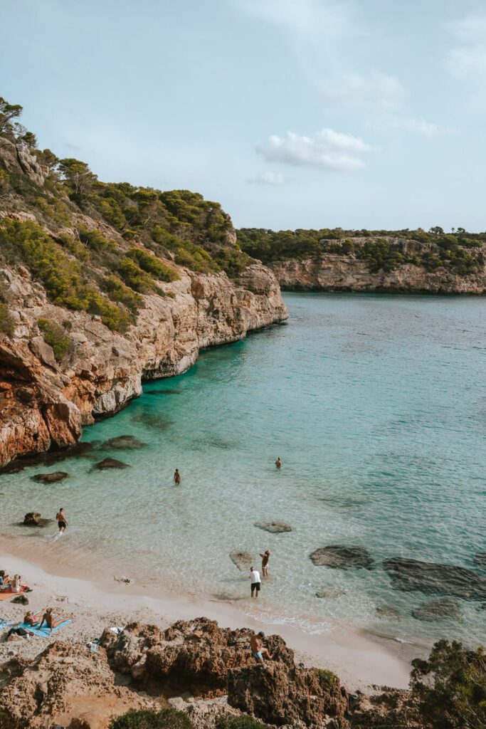 one of the best beaches in Mallorca Spain