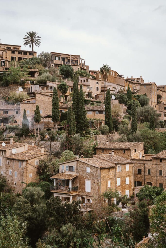 the stunning views of Deia, Mallorca, Spain