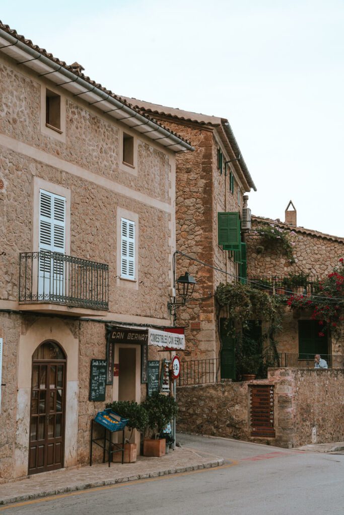 street in Deia Mallorca