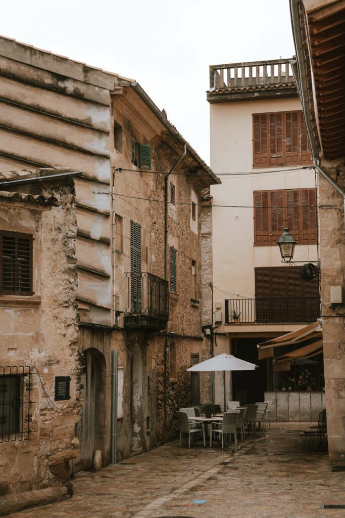 street in Pollenca, Mallorca