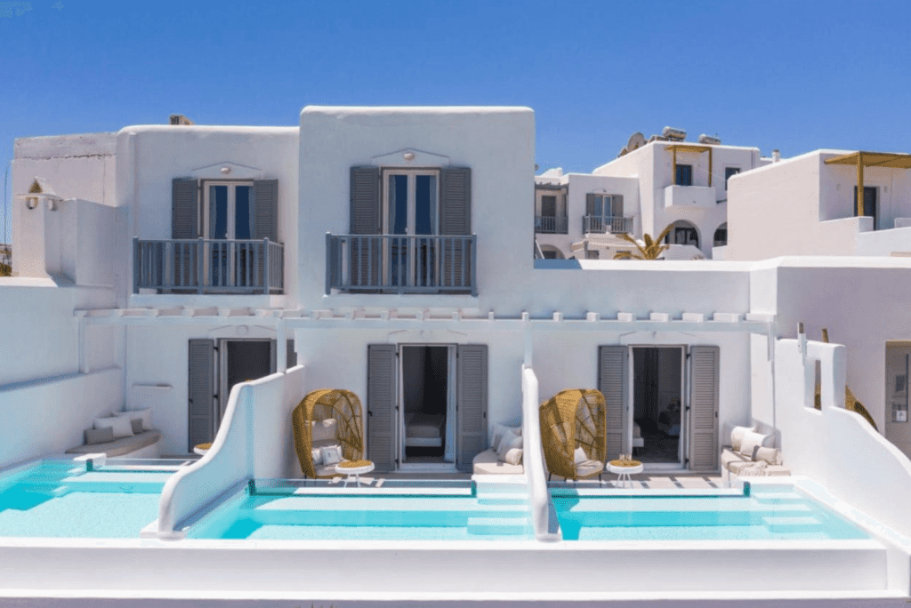 luxury hotel in Paros greece