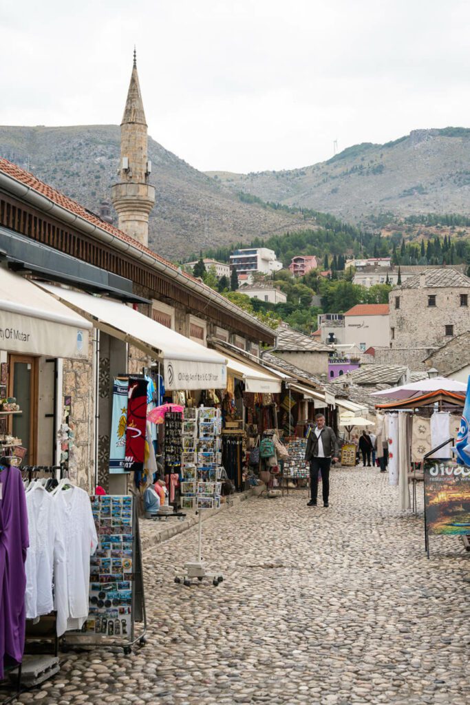 Old Bazaar in Mostar, Bosnia