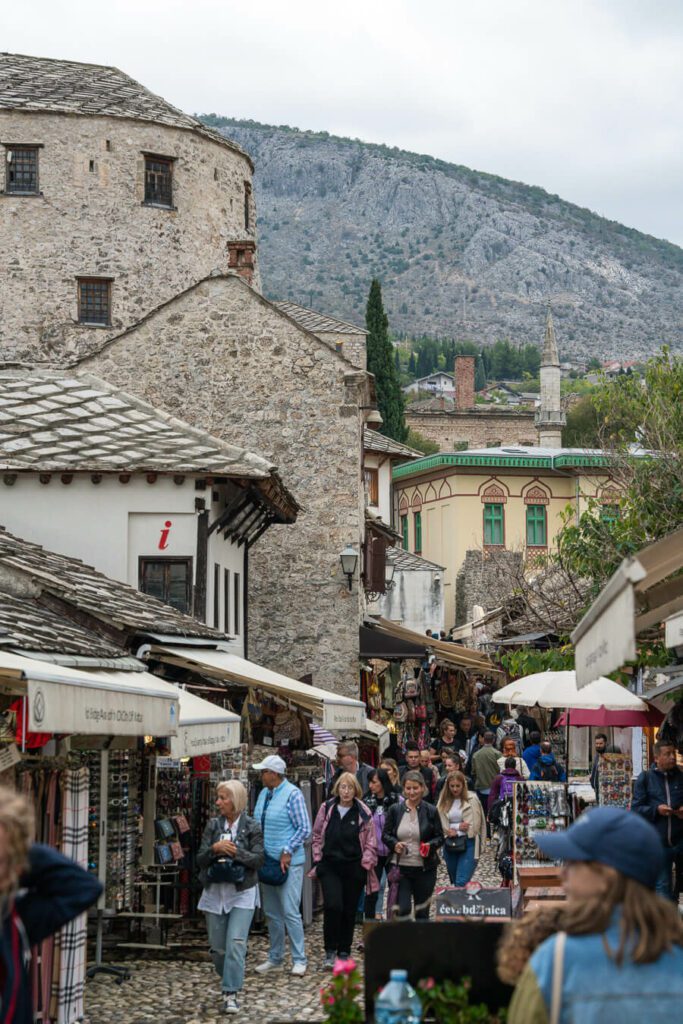 Old bazaar in Mostar, Old Town