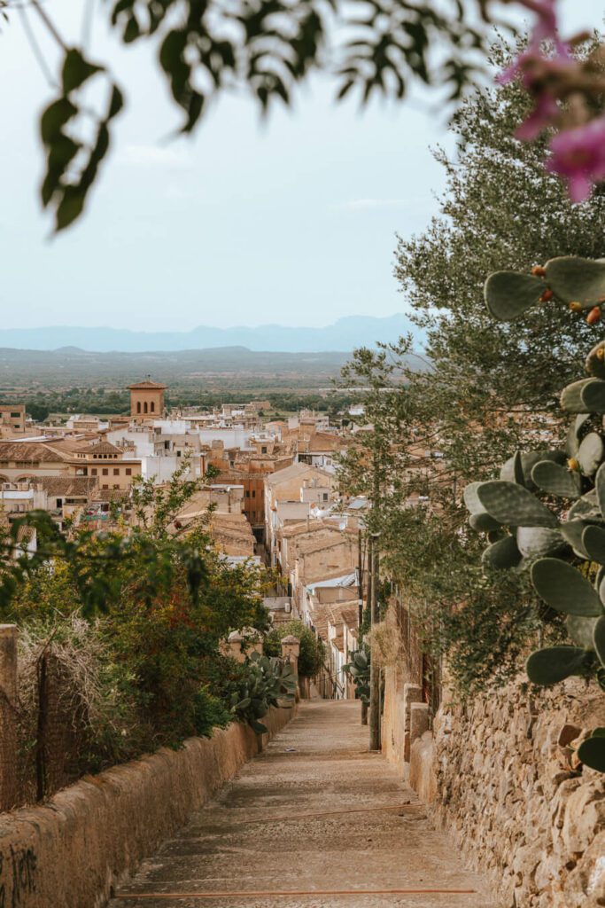 view of Felanitx town Mallorca
