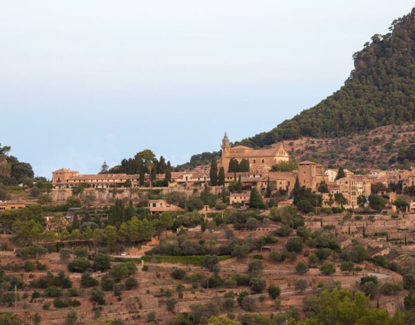 panoramic view of Valldemossa, Mallorca