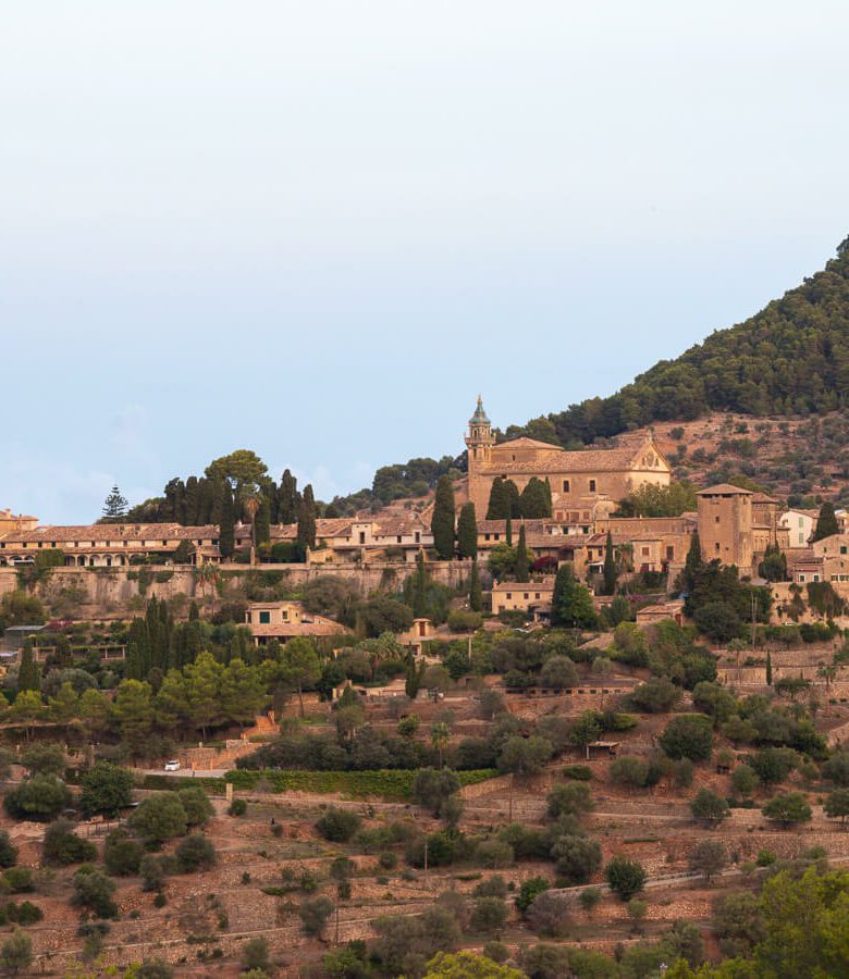 panoramic view of Valldemossa, Mallorca