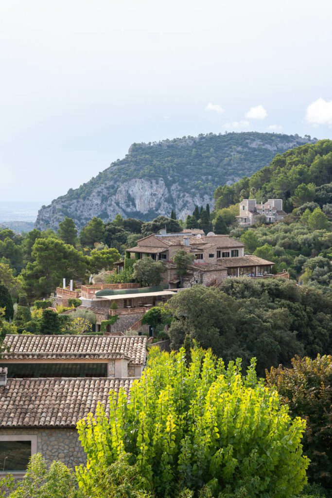 view of Valldemossa Mallorca from a viewpoint
