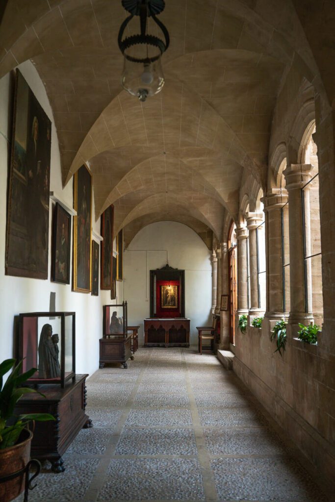 corridor of the Palace of King Sancho, Mallorca