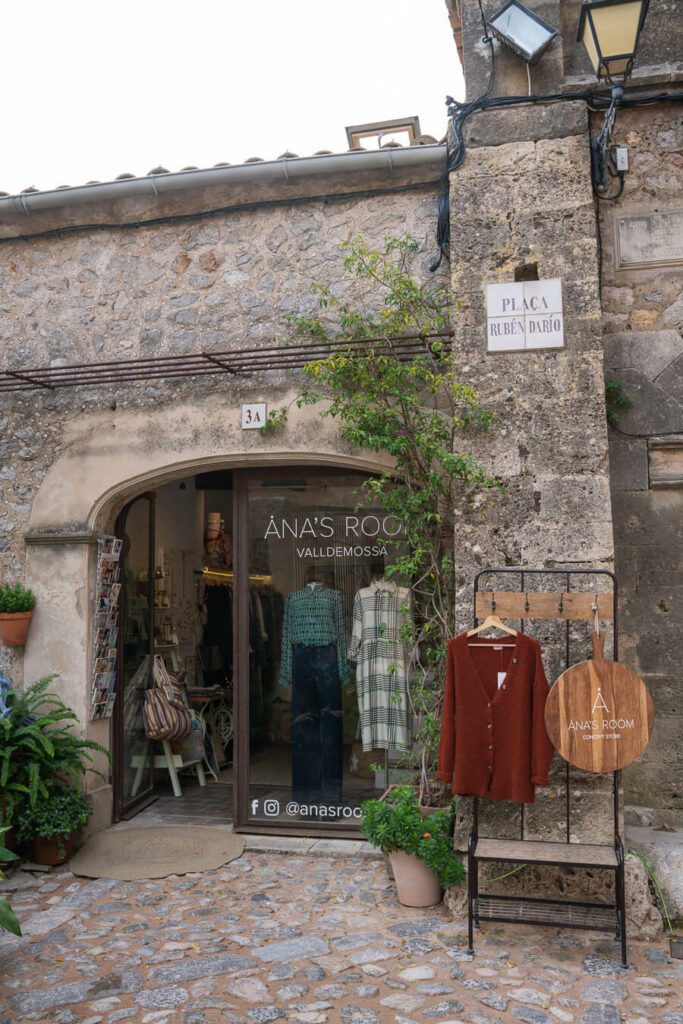 a boutique concept store in Mallorca