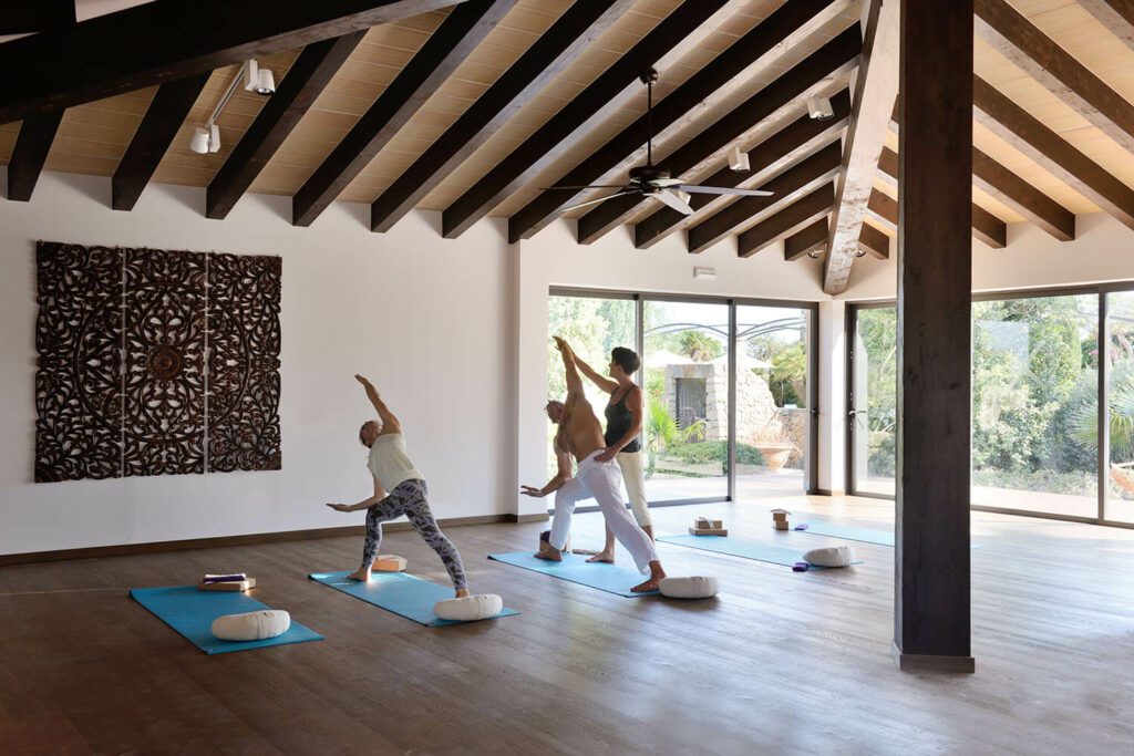 yoga at Cal Reiet, Mallorca