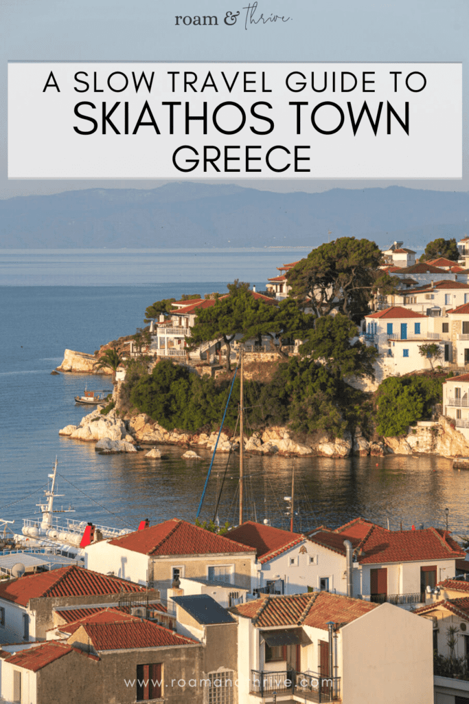 a guide to skiathos town Greece