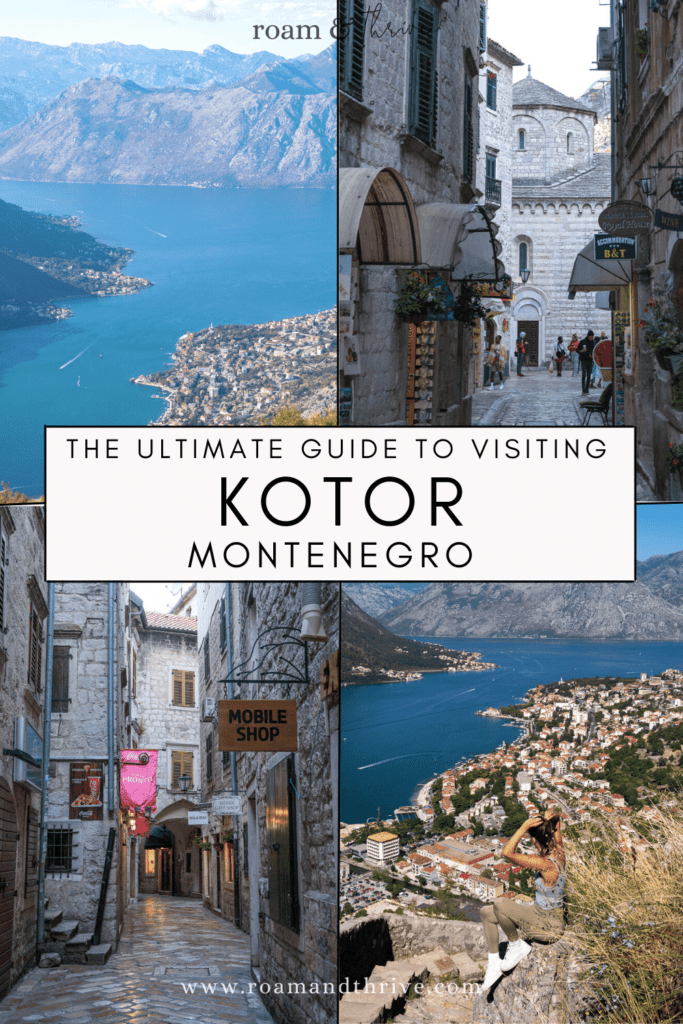 The best things to do in Kotor Montenegro