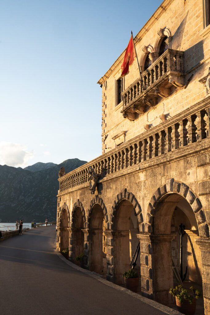 Palace and city museum in Perast, Bay of Kotor