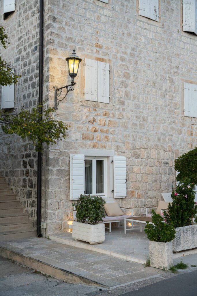 luxury accommodation in Perast