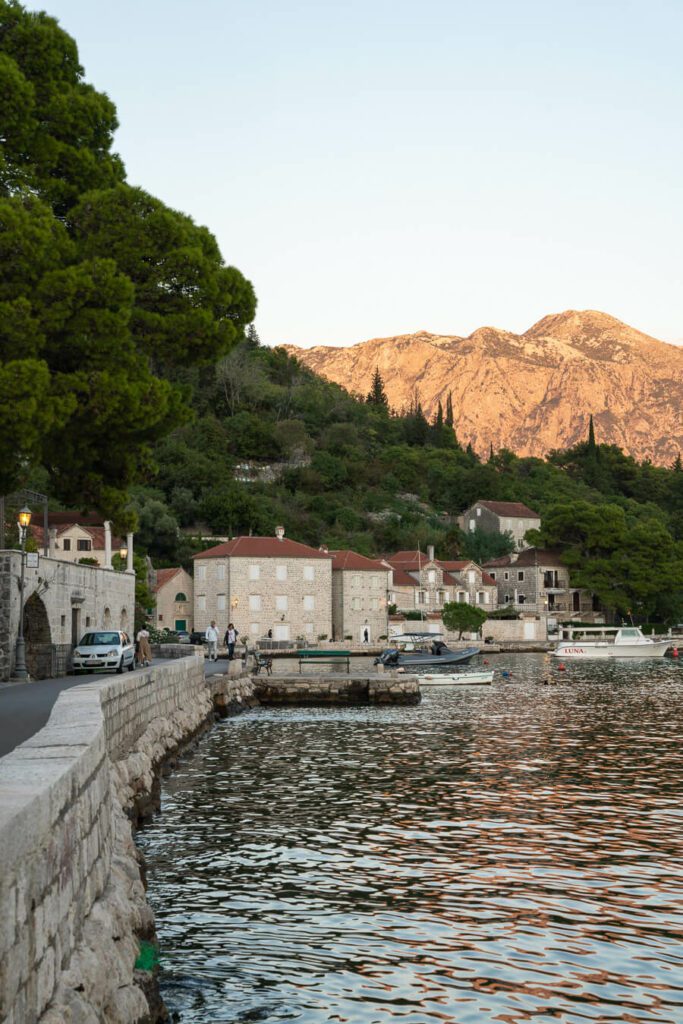 Bay of Kotor, Perast town