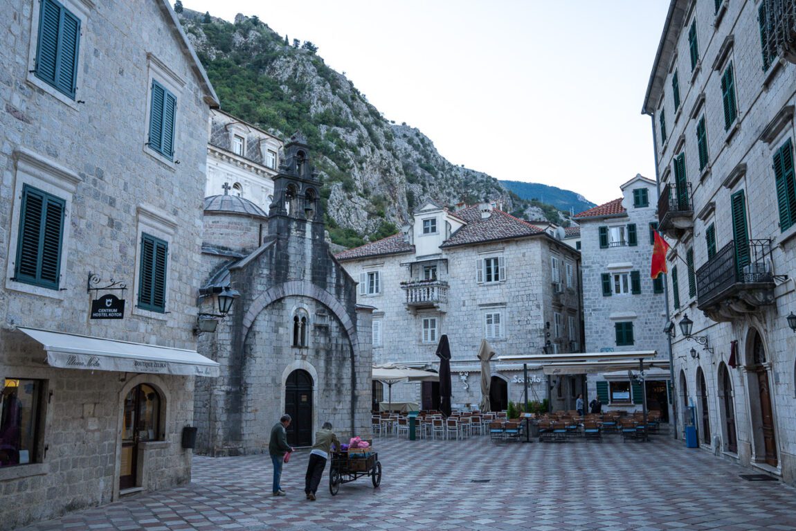 Kotor old town Montenegro