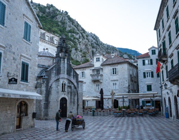 Kotor old town Montenegro
