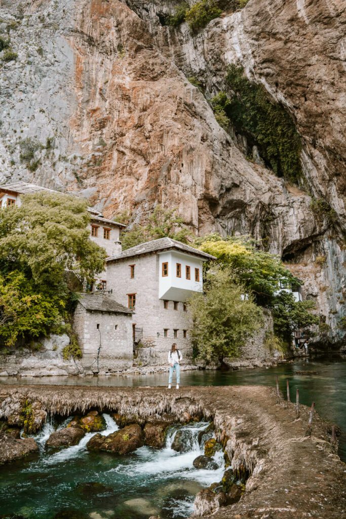 Blagaj dervish monastery Mostar, Bosnia