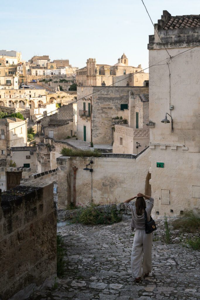 exploring the sassi of matera, one of the best things to do in Matera