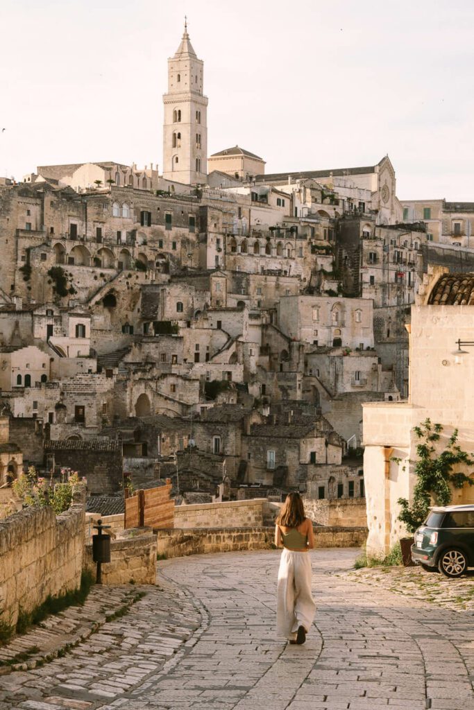 One of the best views of Matera from Sassi Barisano