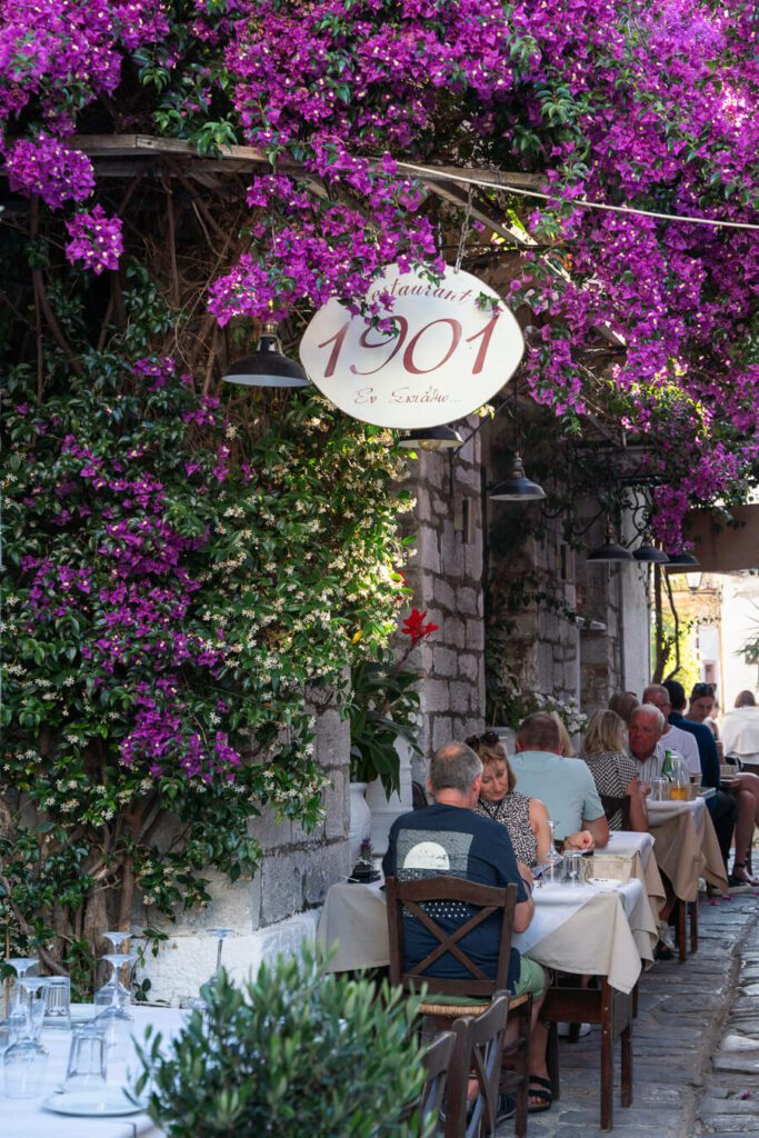 1901 restaurant Skiathos Greece
