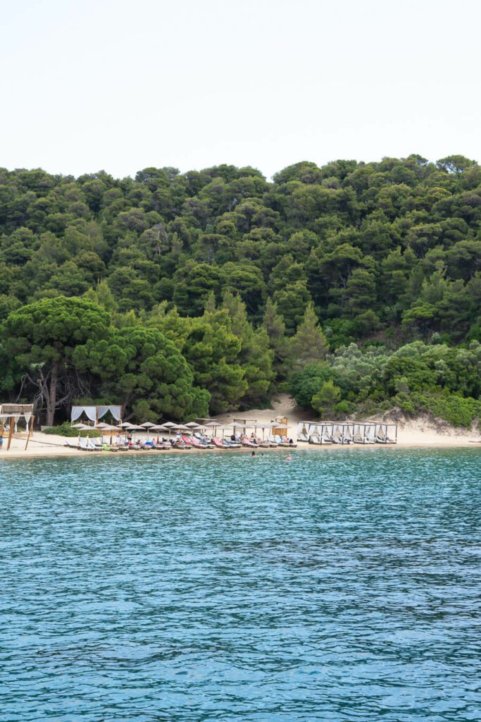 Tsougria beach Skaithos greece