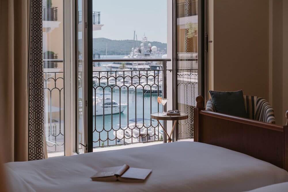 rooms at Regent Porto Montenegro, luxury hotels