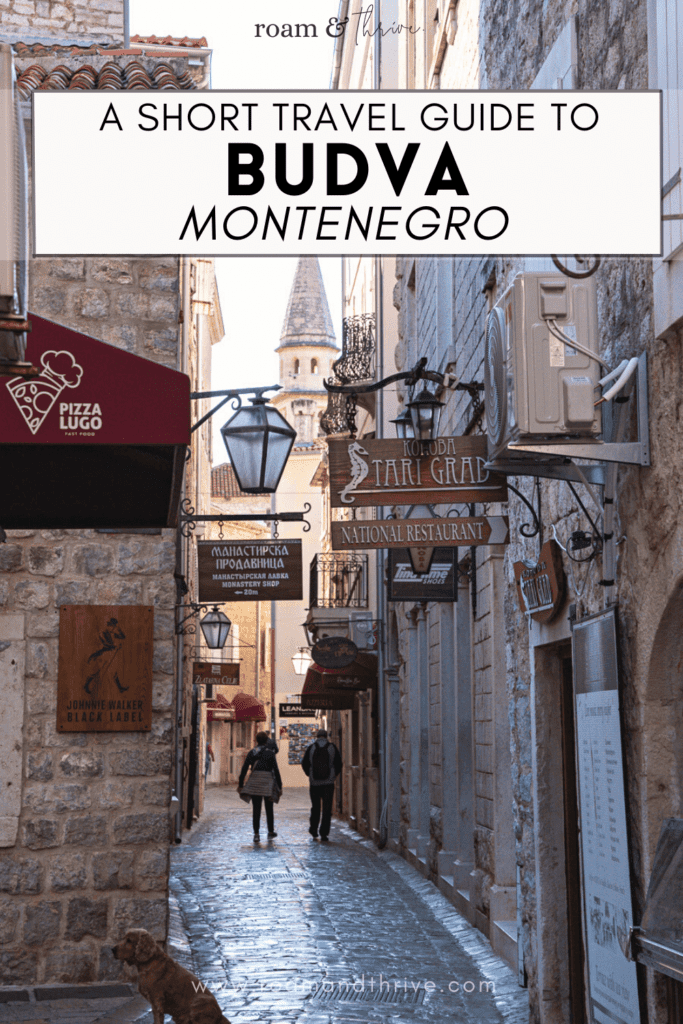 a travel guide to Budva Old Town Montenegro