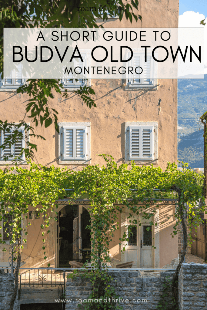 Budva old town Montenegro