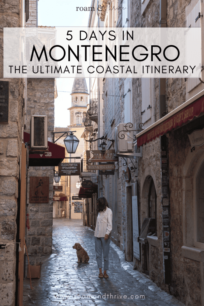 the complete 5 day montenegro itinerary