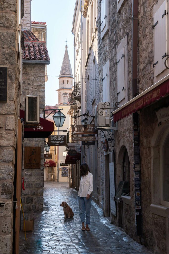 Old town of Budva, Montenegro