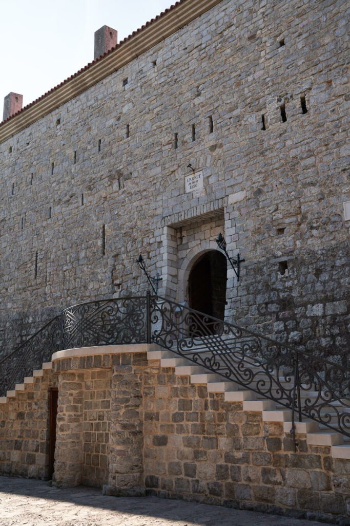 Citadel in Budva Old Town Montenegro