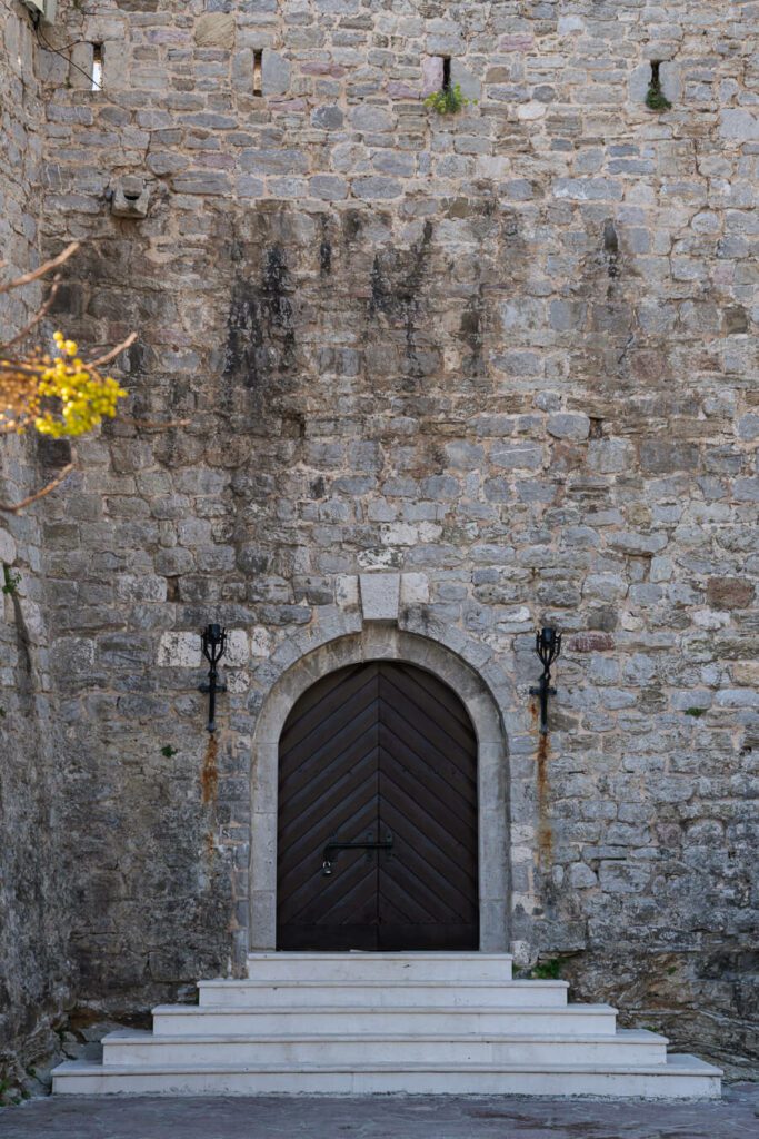 Citadel entrance, Budva Old town Montenegro