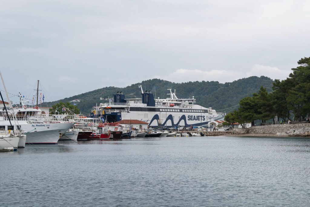 Sea Jets ferry Greece, how to get to Skopelos