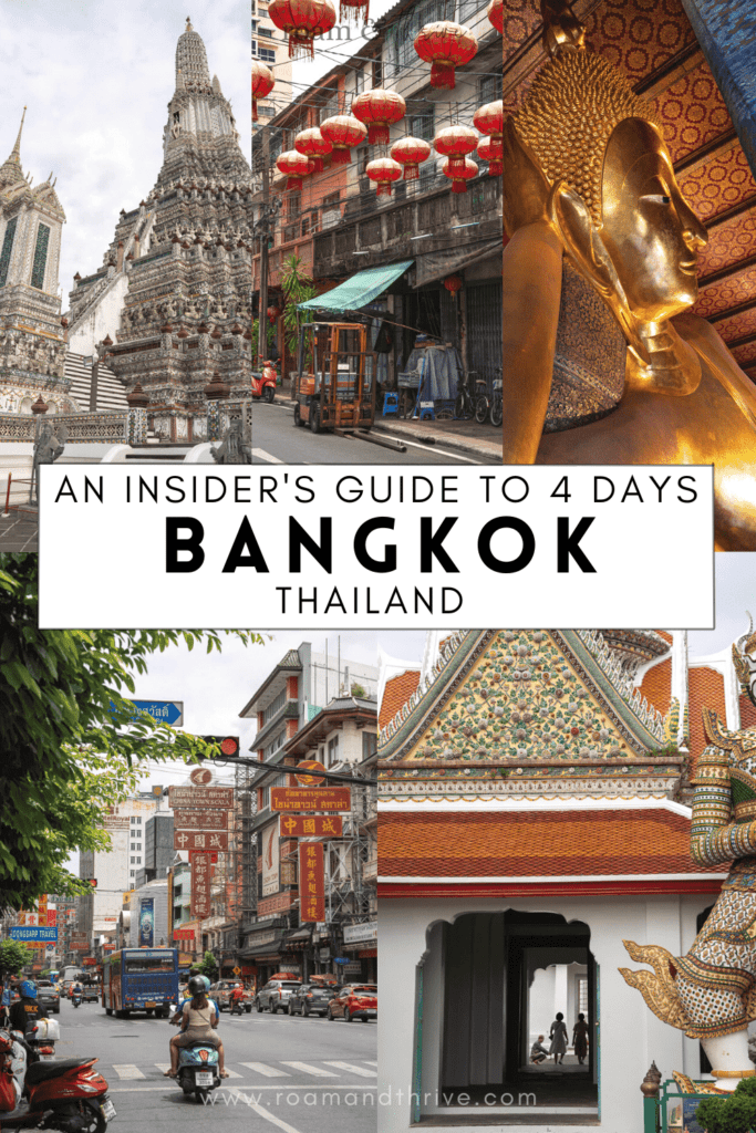 Bangkok 4 days itinerary guide
